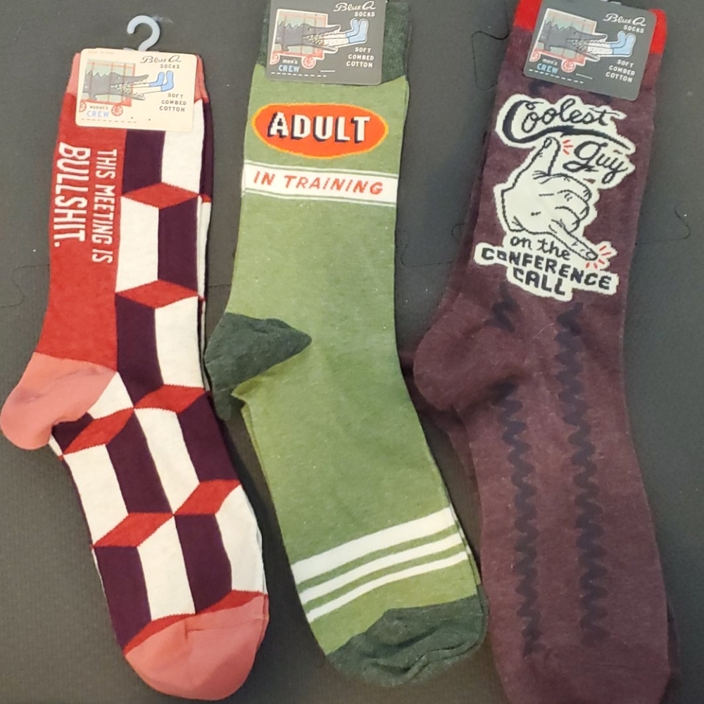 Blue Q funny socks